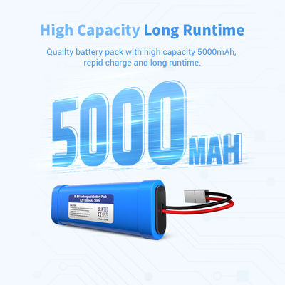 7.2V 5000mAh Nickel Hydride Rechargeable Batteries BAKTH RC5000 Ni Mh Battery For RC Cars