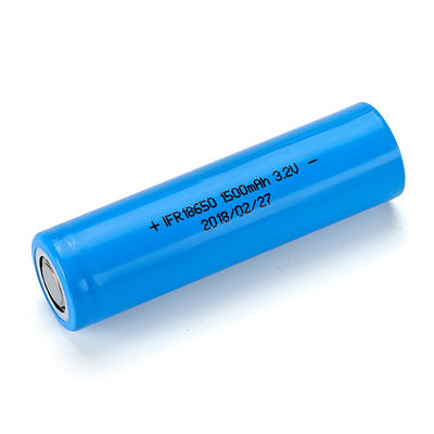 18650E Rechargeable Lithium Batteries IFR Lifepo4 Battery 3.2 V 1500mah For Electric Skateboard