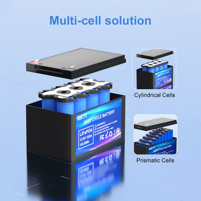 Long Cycle Life 12.8V 6Ah LiFePO4 Battery Pack for 12.8V Low-Power Systems