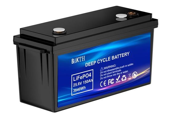 150Ah LiFePO4 Lithium Battery 24V LiFePO4 Solar Battery with Multi-functions