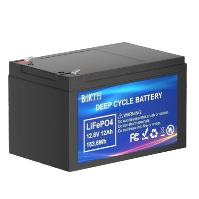 12.8V 12Ah LiFePo4 Battery Pack Electrnoic Bicycle High Cycle Life Rechargeable Battery Pack