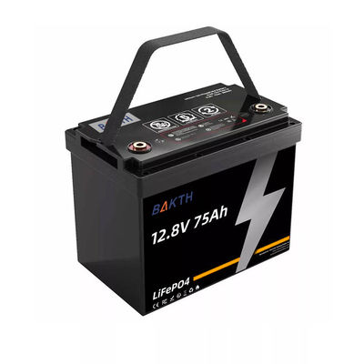 12V 75Ah Lifepo4 Power Pack High Performance Deep Cycle Lithium Battery For Home Energy Storage