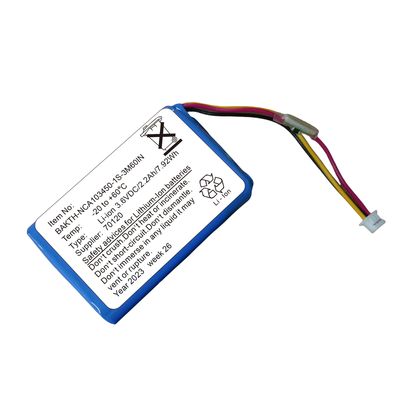 3.6V 2200mAh Rechargeable Li-ion Battery Long-Lasting Lithium Battery Pack