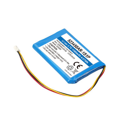 Custom Small Premium 3.7V 1100mAh 523450AR Li-ion Battery Pack with PCM 