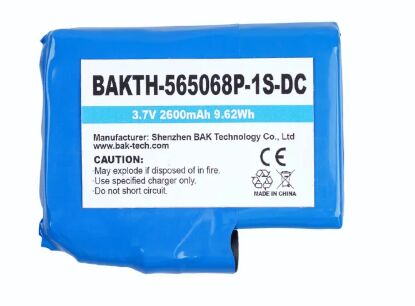 Lithium- Ion Polymer Battery BAKTH-565068P-1S-DC Working For Medical Devices