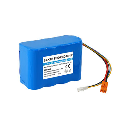 8S1P 26650 Cell Design High-Voltage 25.6V 3600mAh Li-ion Battery Pack for Industrial Sensors