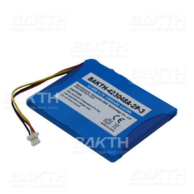 Customizable Battery Pack BAKTH-423048A-2P-3 For Compact Devices