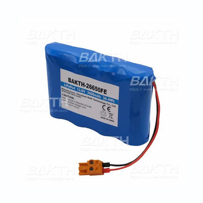 Long-Life 12.8V 3000mAh 26650FE LiFePO4 Battery Pack for Portable Solar Generators