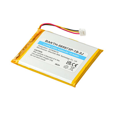 BAKTH-585973P-1S-3J 3.85V 4400mAh Lithium Polymer Battery Pack for Smart Devices