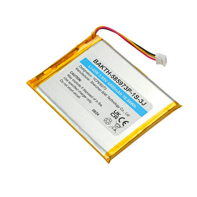 BAKTH-585973P-1S-3J 3.85V 4400mAh Lithium Polymer Battery Pack for Smart Devices