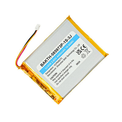 BAKTH-585973P-1S-3J 3.85V 4400mAh Lithium Polymer Battery Pack for Smart Devices