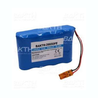 2.8V 3000mAh 4S1P LiFePO4 Battery Pack BAKTH-26650FE for Portable Medical Devices