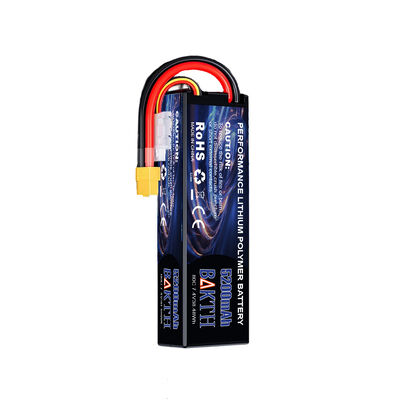  2S High-Current 7.4V 5200mAh 80C Li-Po Racing Battery for RC Models & UAV Racing