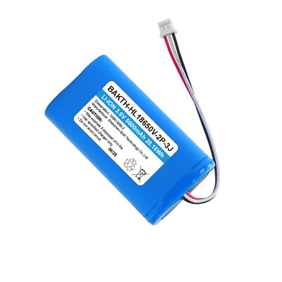 Long-Run 3.6V 5.6Ah/5600mAh 18650 Rechargeable Li-ion Battery Pack with Wide Temp Discharge
