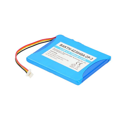 Ultra-Slim BAKTH-423048A-2P-3 3.7V 1300mAh Lithium Ion Battery Pack with Connector