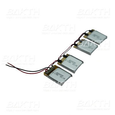 BAKTH-402025P-4P-2, 3.7V 155mAh, 2.22Wh