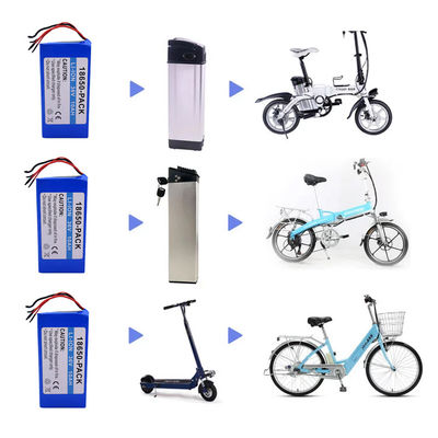 Eco Friendly Customized Battery Pack BAKTH 18650CP 13S3P 48V 10Ah For E Bike