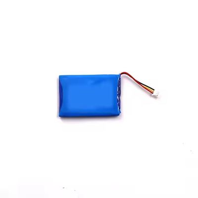 BAKTH Rechargeable Battery Pack 654460P-1S-3J 3.7V 2000mAh Lithium Polymer Battery for Electronic Appliance