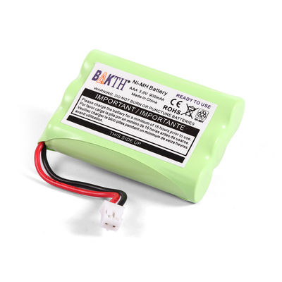 BAKTH 900mAh 3.6V Nickel Metal Hydride Battery Pack Square Hole Plug Battery For Motorola