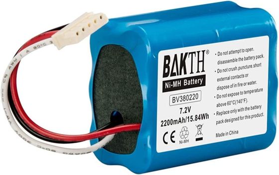 BAKTH 7.2V 2200mAh Nickel Metal Hydride Car Battery Nickel Metal Hydride Battery Cells