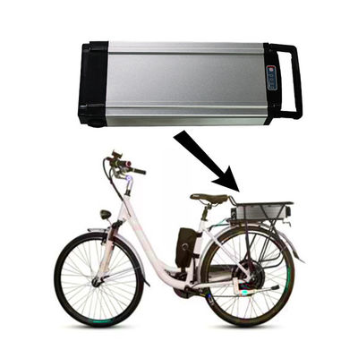 Portable 48v Battery Pack For Ebike Rear Rack Battery Rear Mounted Lithium Battery