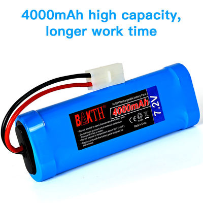 Rechargeable Nickel Metal Hydride Battery Pack For RC Car Truck Airplane Boat 7.2V 4000mAh