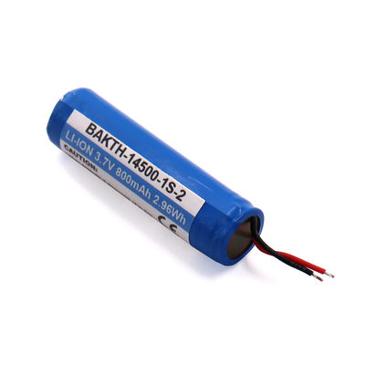 14500 Rechargeable Li-ion Rechargeable Battery 14500 800mah Lithium Ion Batteries