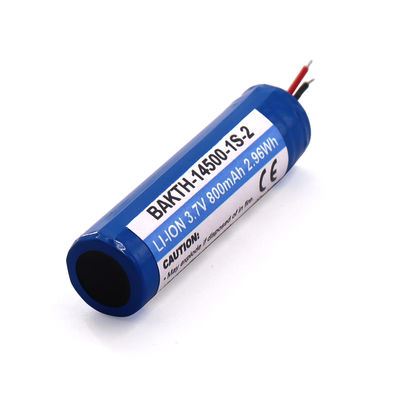 14500 Rechargeable Li-ion Rechargeable Battery 14500 800mah Lithium Ion Batteries