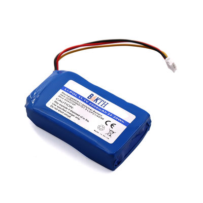 BAKTH-604374P-3S1P-3 11.1V 2000mAh Factory Wholesale Lithium Polymer Battery Pack Rechargeable Lithium Ion Batteries Pack