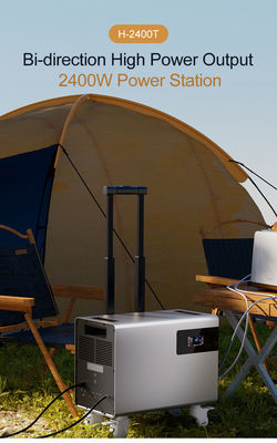 51.2V 48Ah Portable Power Station For Outdoor Camping With Pull Rod And Wheel