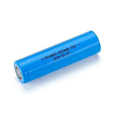 Deep Cycle LiFePO4 Batteries 18650FE 3.2v 1500mAh Cylindrical Lithium Iron Phosphate Battery