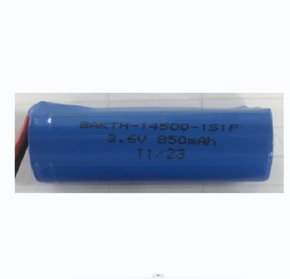 Factory Price OEM High Quality BAKTH-14500-1S1P 3.6V 850mah Lithium Ion Battery Pack Rechargeable Battery Pack