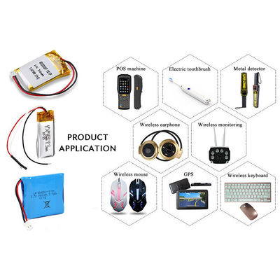 Consumer Electronics Use Lipo Batteries 3.7V 300mAh 402933 Lithium Polymer Battery Pack