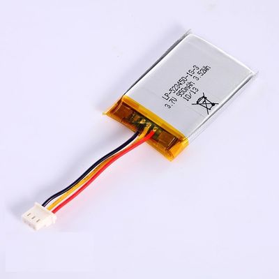 Best Gsp Lipol Battery LP-523450-1S-3 3.7V 950mAh Lithium Ion Polymer Batteries for Consumer Electronics