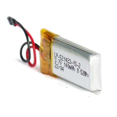 OEM Factory Supply LP-521423-1S-2 Battery 3.7Volt Lithium Pol Battery 140mAh Rechargeable Lithium Ion Batteries