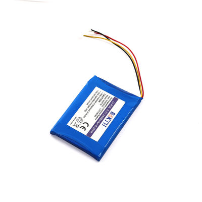 2500mAh Li Polymer Battery Pack LP-605776-1S-3 3.7V For Electronic Appliance