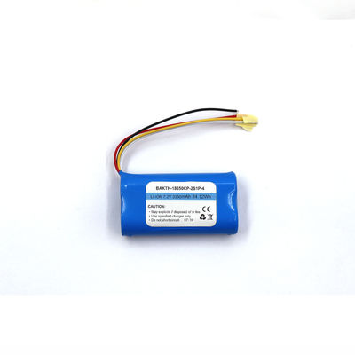 Hot Sale Custom Rechargeable 18650 2S1P 7.2V 3350mAH Lithium Ion Battery Pack for Electric Power Tools