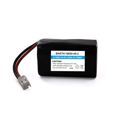 BAKTH-18650-4S-2 14.4V 2900mAh Factory Customized Rechargeable Lithium Ion Battery Pack