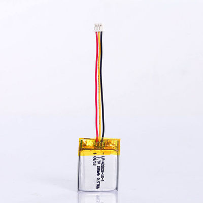 Smallest Li Polymer Battery Pack 3.7V 155Mah Li Polymer Battery With Wires