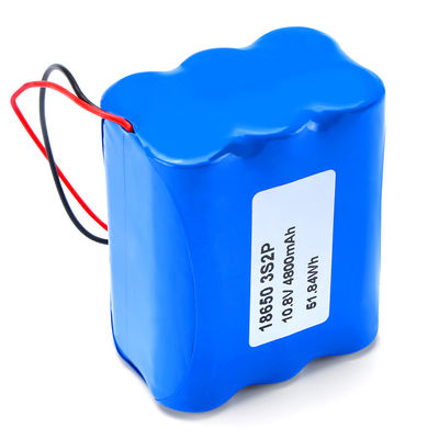 Rechargeable Electric Toy Batteries BAKTH-18650CH-4S1P 14.8V 2600mAh Lithium Ion Battery Pack for Solar Streetlight