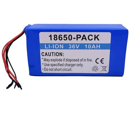 Customized 18650 Lithium Battery 10S4P 36V 10Ah Rechargeable Li-Ion Battery Pack for Booster Car
