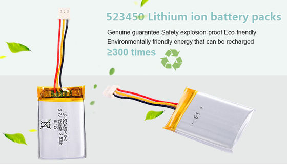 3.7V 290Mah Lithium Ion Polymer Power Bank Lipo Battery For Power Bank
