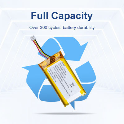 Customized Lithium Ion Polymer Battery Pack 502648P 3.7V 600mAh 2.22Wh For Electronic Products