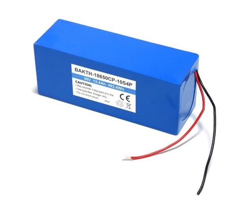 Rechargeable Li Ion Battery Cell 18650 10S4P 36V 13.4Ah Lithium Ion Battery Pack for E-bike/scooter