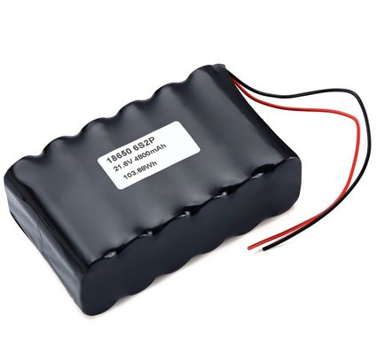 25.2V 5.2Ah 6S2P Rechargeable 18650 21.6V Lithium Battery Pack  for Electric Scooter