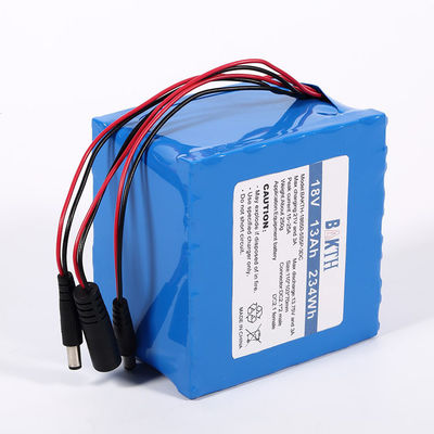 Custom Golf Carts Use Li Ion Battery Packs High Power BAKTH-18650-5S5P-3DC 18V 13Ah Rechargeable Lithium Battery Pack