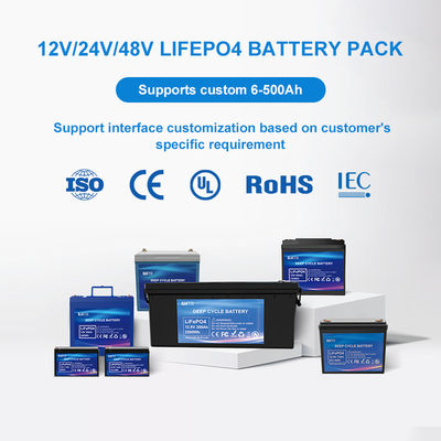 Boat/Wheelchairs/Cart Use LiFePO4 32700-4S2P 12.8V 12Ah 12v Lithium Battery Pack