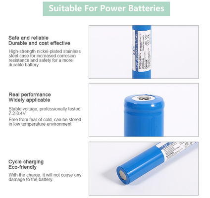 Camping Hiking Led Flashlight Use BAKTH-18650-2S-C 7.2v 2600mAh Rechargeable Li-ion Lithium Battery Pack