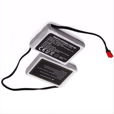 Snow / Ski Boots Use Li-ion Battery BAKTH-523450A-1S2P-2M 3.7v 2200mah Rechargeable Li Pol Batteries