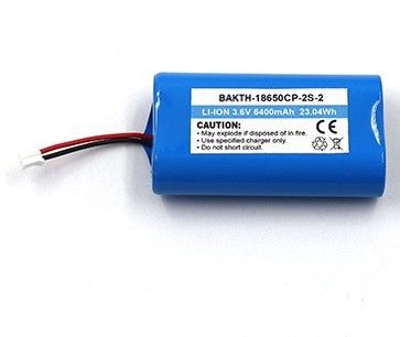 Rechargeable Lithium Battery 3.6v 6400mah Lithium Ion 18650 Battery Pack